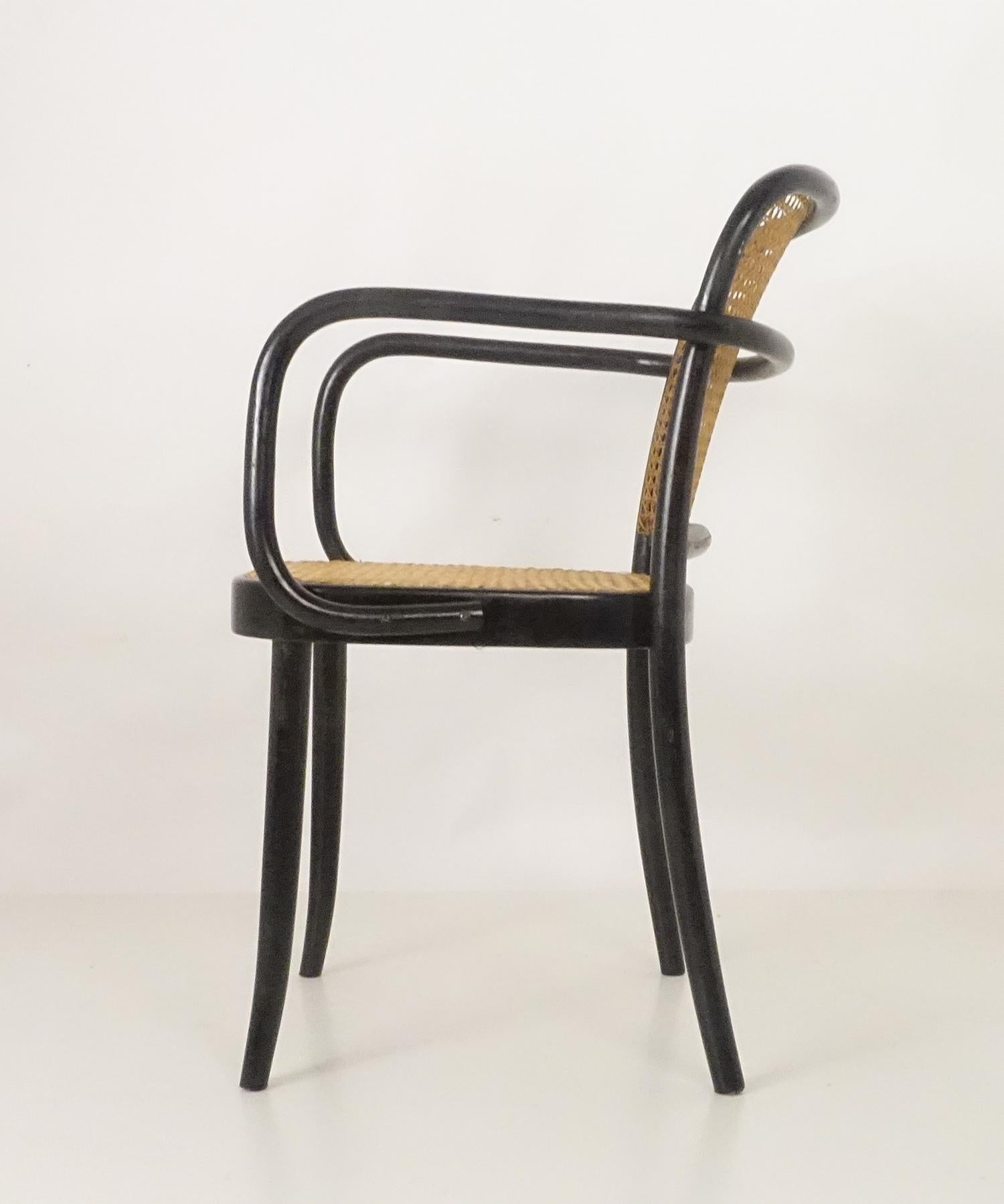 Late 20th Century A811 Armchair by Josef Frank for Thonet, 1970's For Sale
