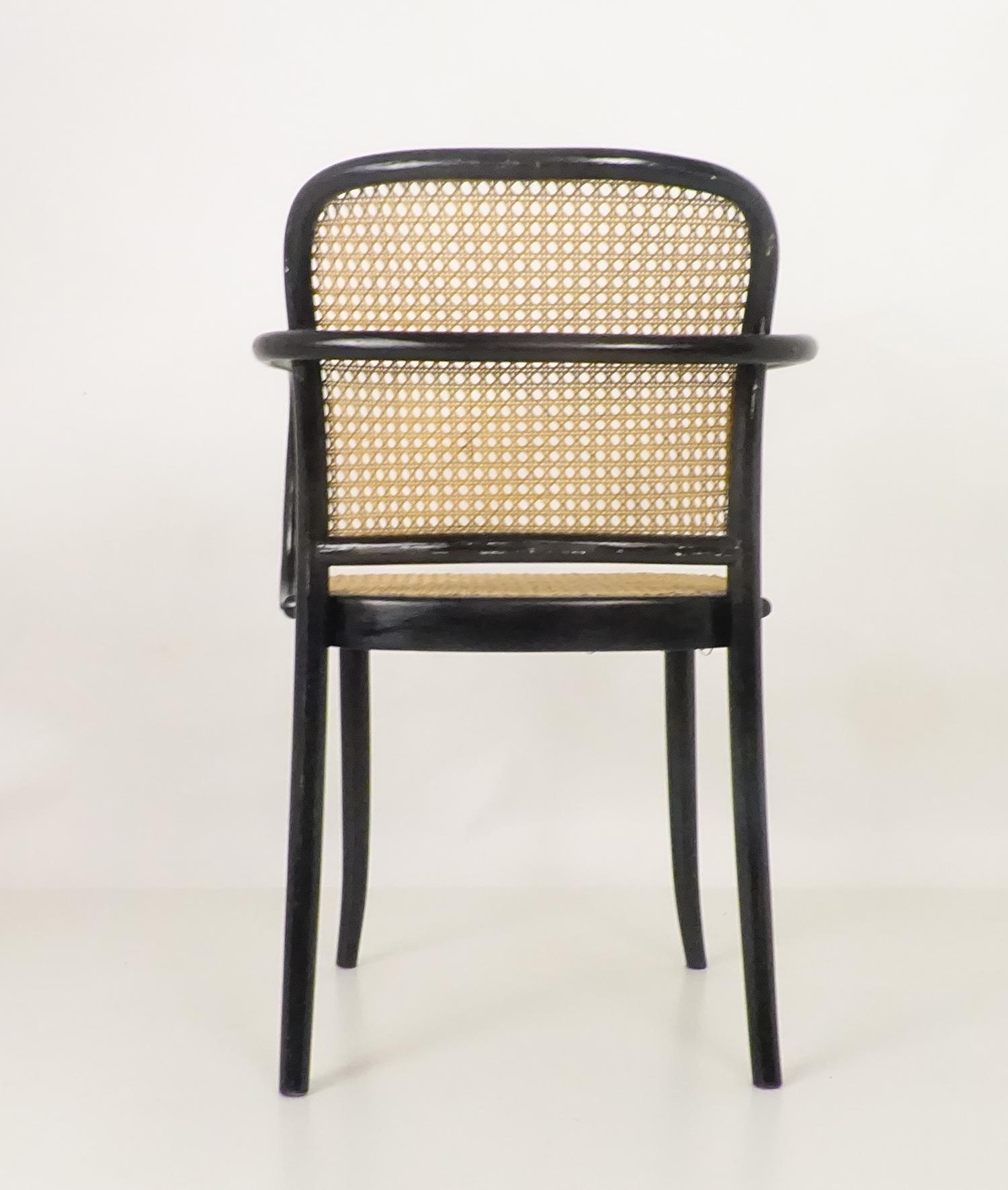 Wood A811 Armchair by Josef Frank for Thonet, 1970's For Sale
