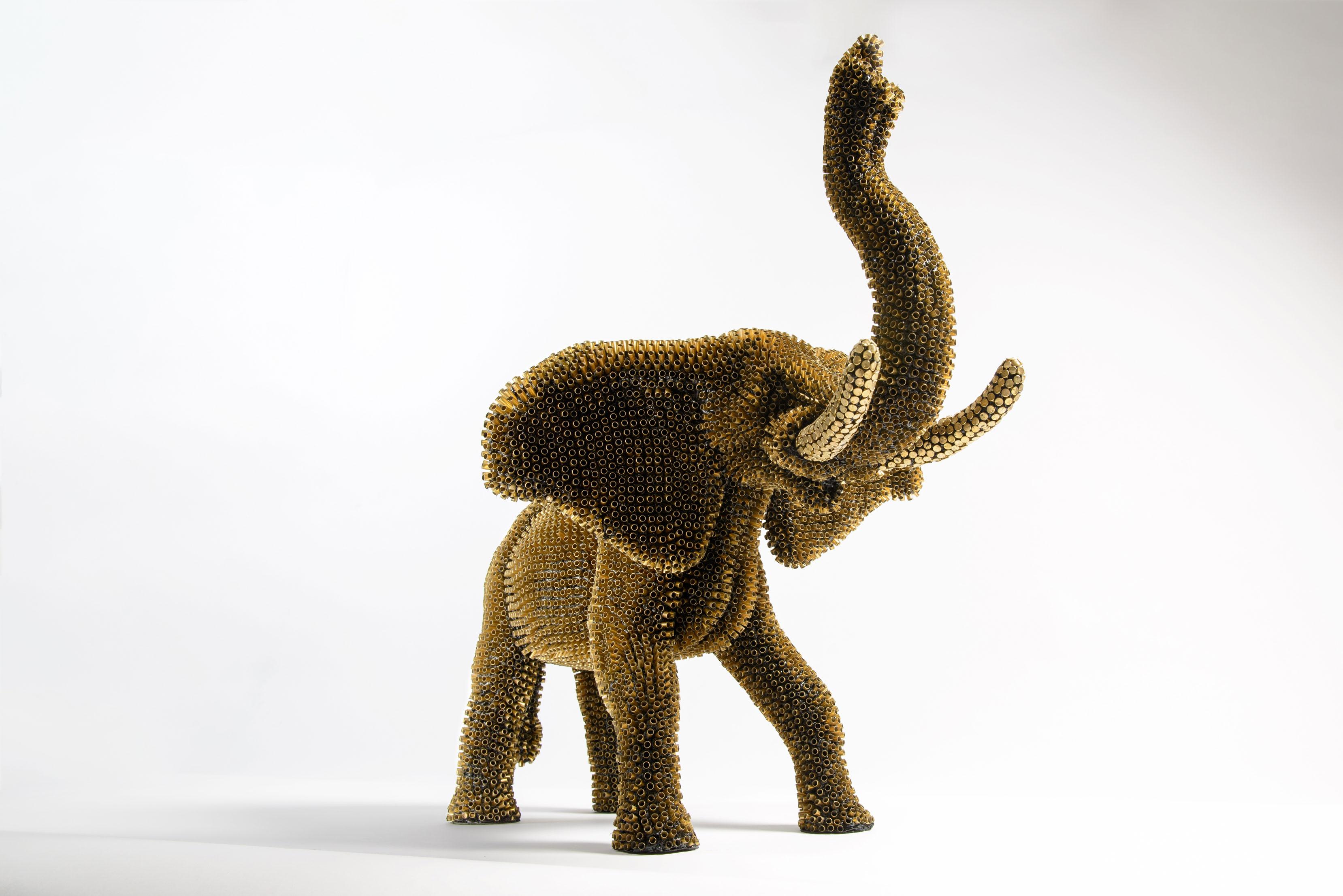 Sebiha Demir Figurative Sculpture - Elephant