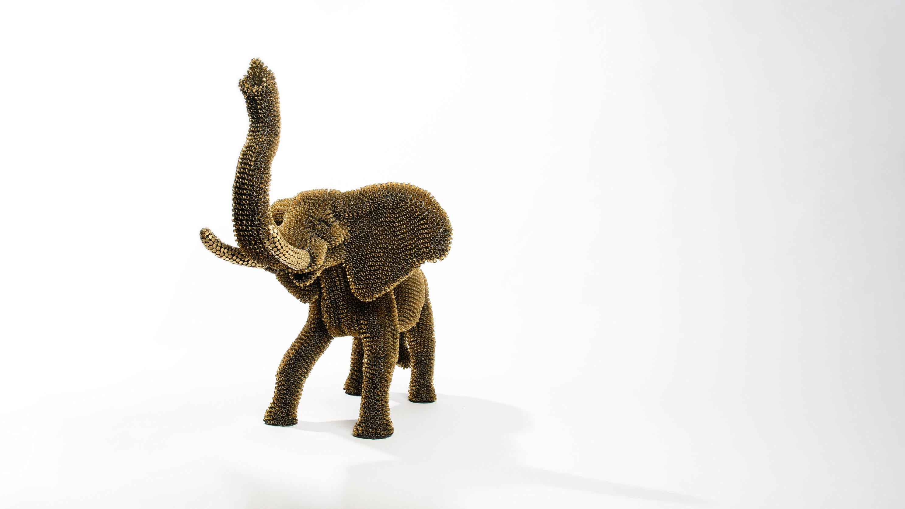 Elephant - Sculpture by Sebiha Demir