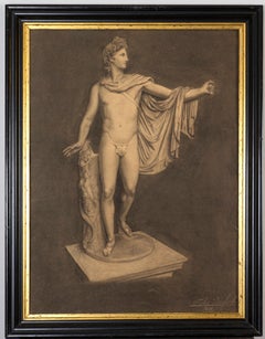 Pair of Drawings with Apollo And Creugante 1916'