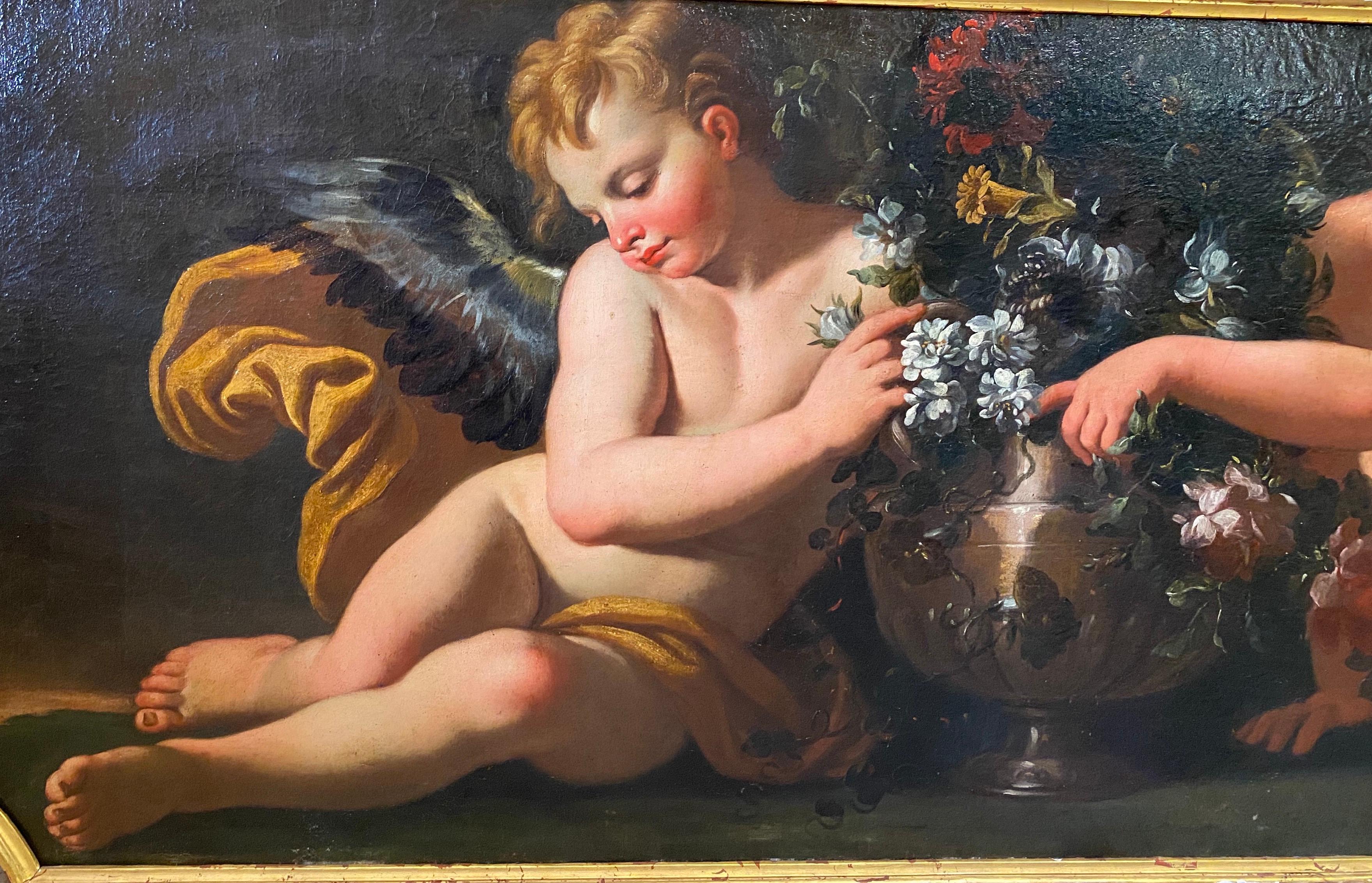 Deux exceptionnelles natures mortes italiennes du XVIIIe siècle par Robert de Longe 1