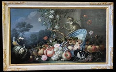  Exceptional Italian 18th Century Still-Life Paintings by Felice Rubbiani 