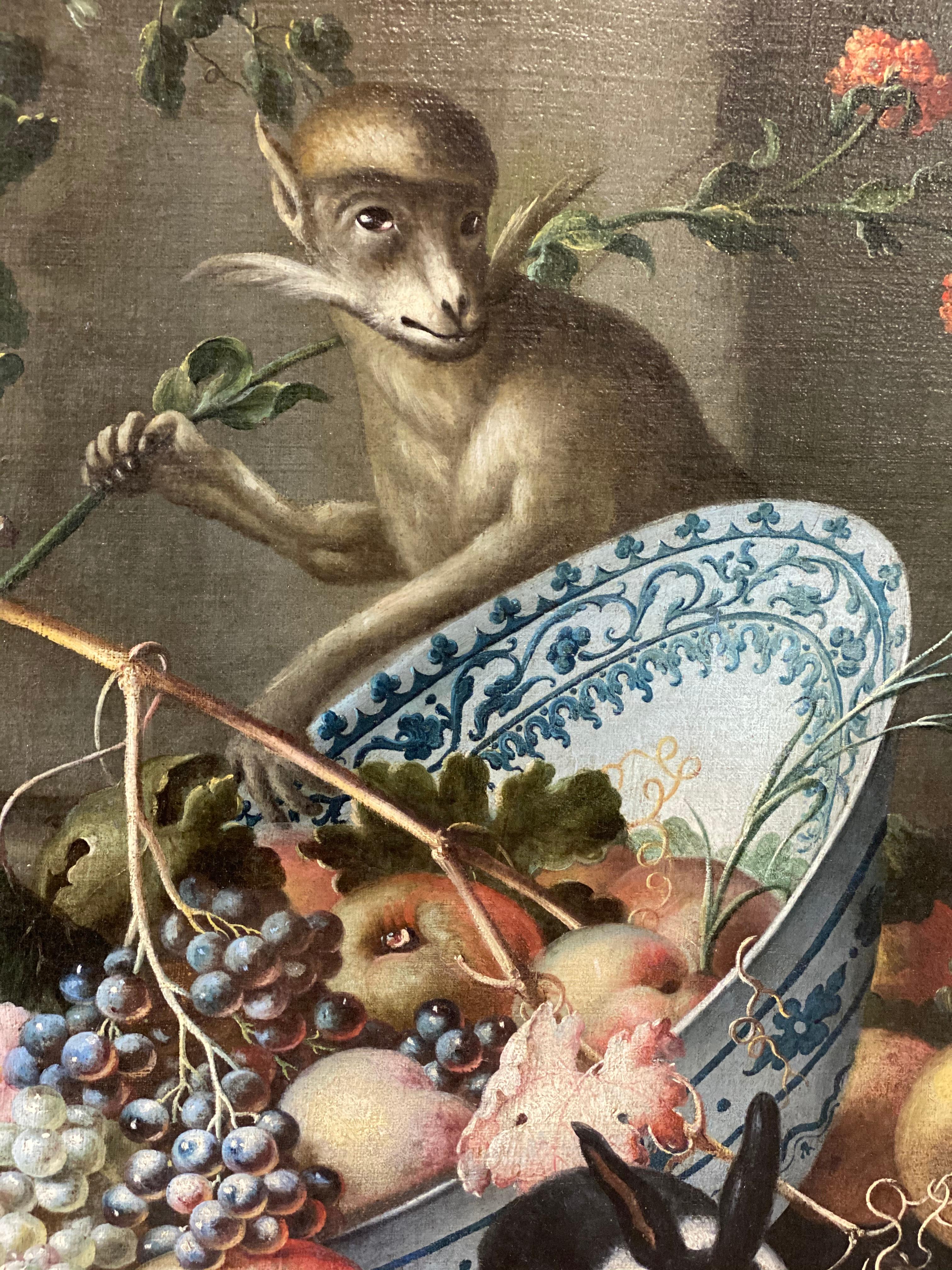 Exceptional Italian 18th Century Still-Life Paintings by Felice Rubbiani 4