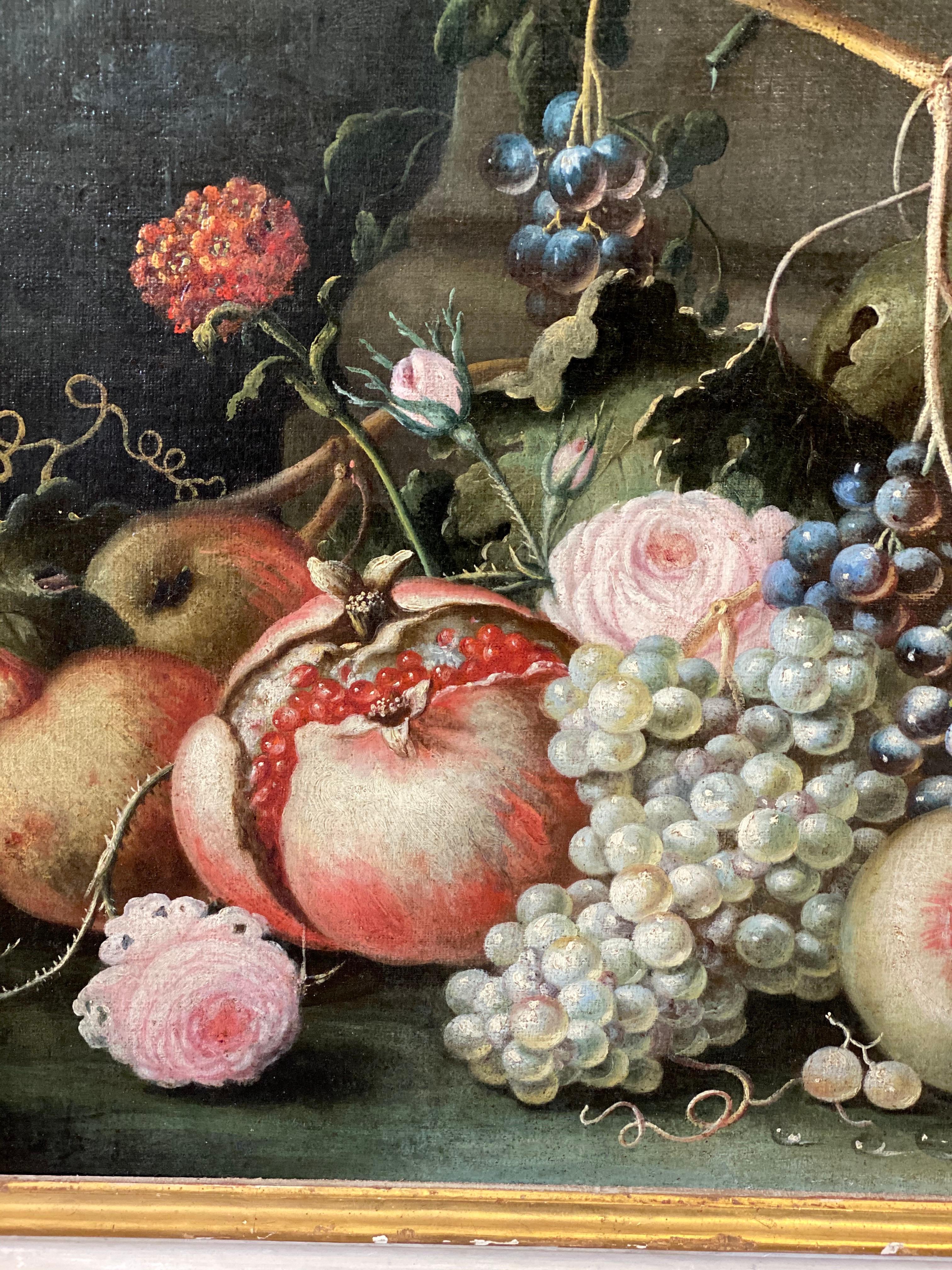 Exceptional Italian 18th Century Still-Life Paintings by Felice Rubbiani 5
