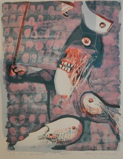 Arne Haugen Sørensen, signed Lithograph EA, 1975