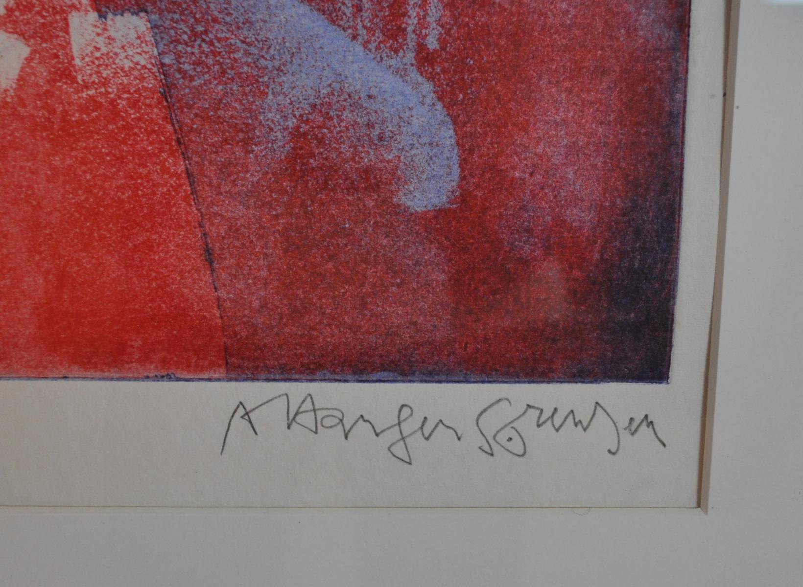 Arne Haugen Sørensen, signed Lithograph EA, 1987 For Sale 4