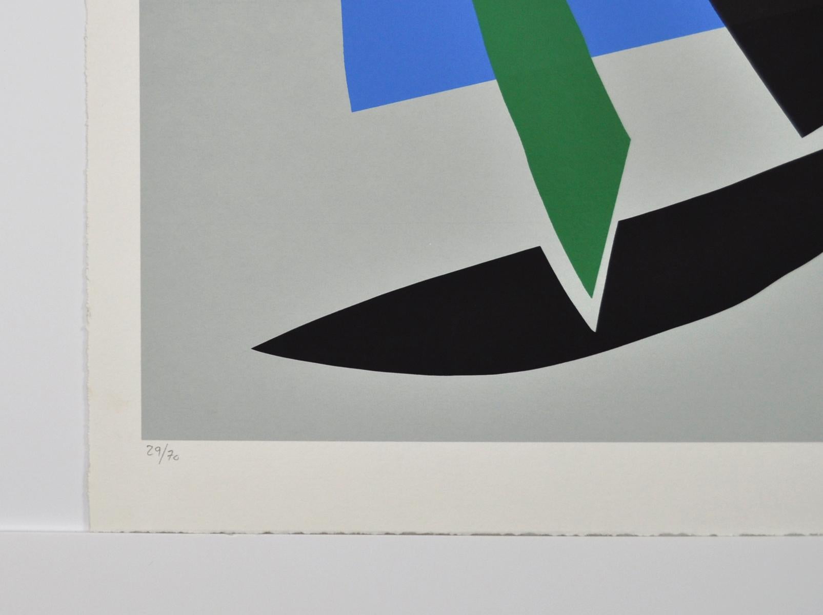 Scandinavian Screen Print by Robert Jacobsen, 1980s   im Angebot 2