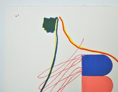 Danish Lithograph, Untitled, Signed ca. 2010