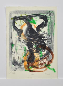 Danish Lithograph, signed and numbered, 1980s