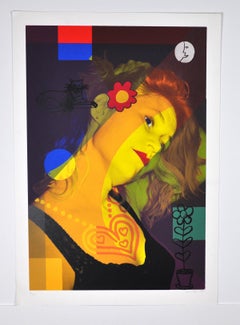 Screen Print by Lars Ravn, signed and numbered, 1990