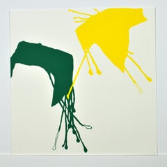 Scandinavian Screen Print, “Chiyonofuji Mitsugu, Sumo 9” , numbered and signed