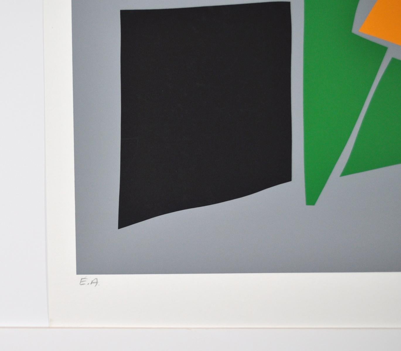 Danish Screen Print by Robert Jacobsen, 1980s, EA-edition signed For Sale 2