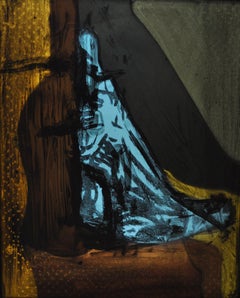 Scandinavian Stained Glass Sculpture by Peter Brandes