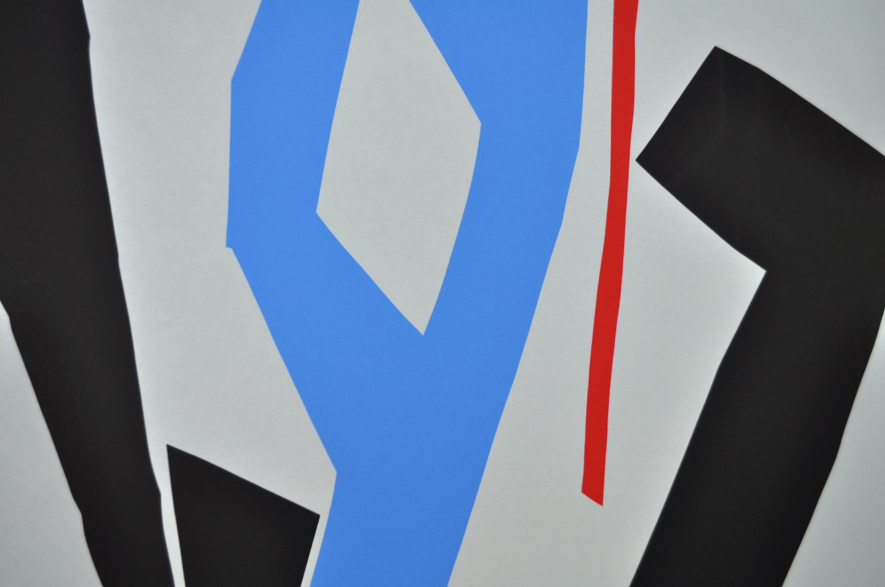Scandinavian Screen Print by Robert Jacobsen, 1980s, numbered and signed For Sale 3
