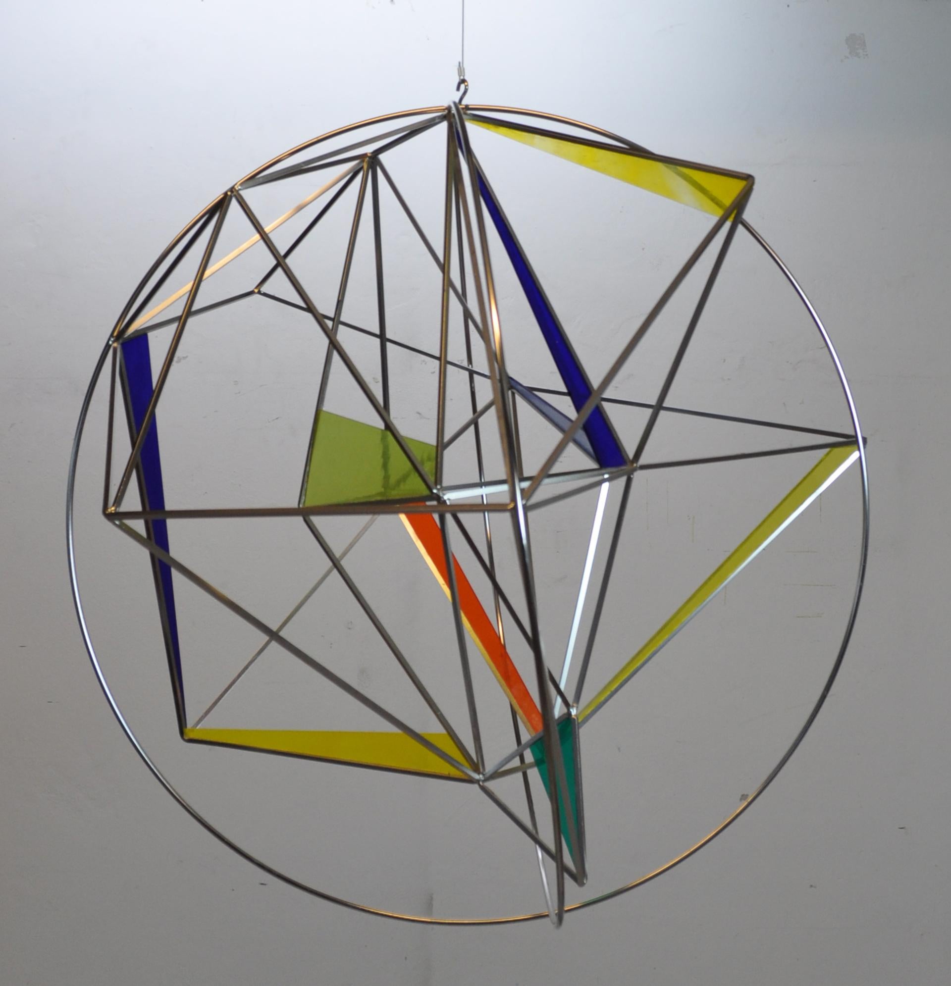 Contemporary Abstract Geometric Sculpture 