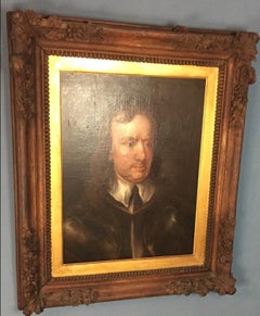 Oil Portrait of Oliver Cromwell ( 1599-1658 )