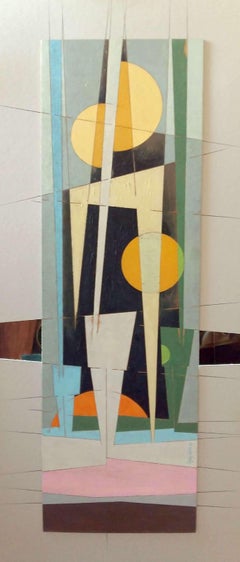 Constructivist Interior Paintings