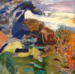 Sierra Circular by Agustina Mazzocco Mixed Media on Canvas