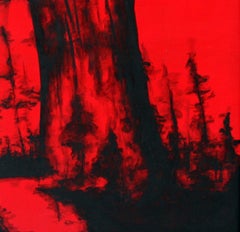 RED1 - XXI secolo, Pittura astratta contemporanea in acrilico, colori vivaci
