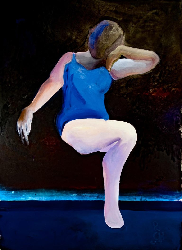 Rafal Chojnowski A woman Contemporary figurative oil painting