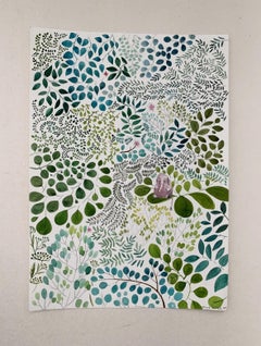 Quién necesita un mamut - Ilustración de libro, Artista polaco, Pintura en acuarela