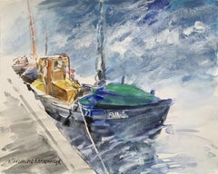 Marine units. Watercolor, Realistic, Classic, Polish artist