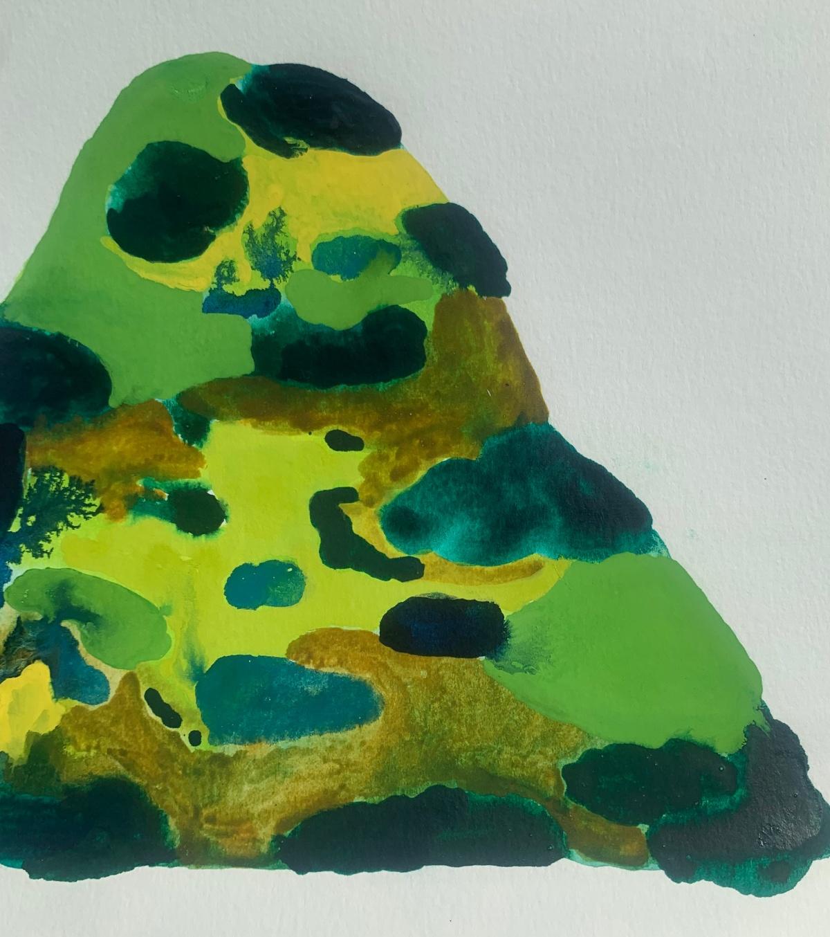 Nocefresca. Abstract watercolor drawing, Colorful, Polish artist - Art by Hanna Ilczyszyn