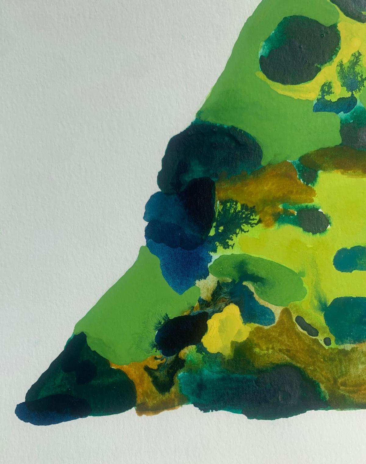 Nocefresca. Abstract watercolor drawing, Colorful, Polish artist - Contemporary Art by Hanna Ilczyszyn