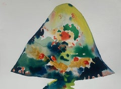 Nocefresca. Abstract watercolor drawing, Colorful, Polish artist
