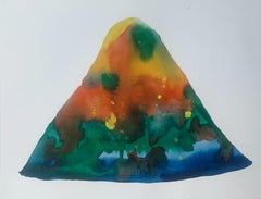 Nocefresca. Abstract watercolor drawing, Colorful, Polish artist