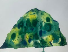 Nocefresca. Abstract watercolor drawing, Colorful, Polish artist
