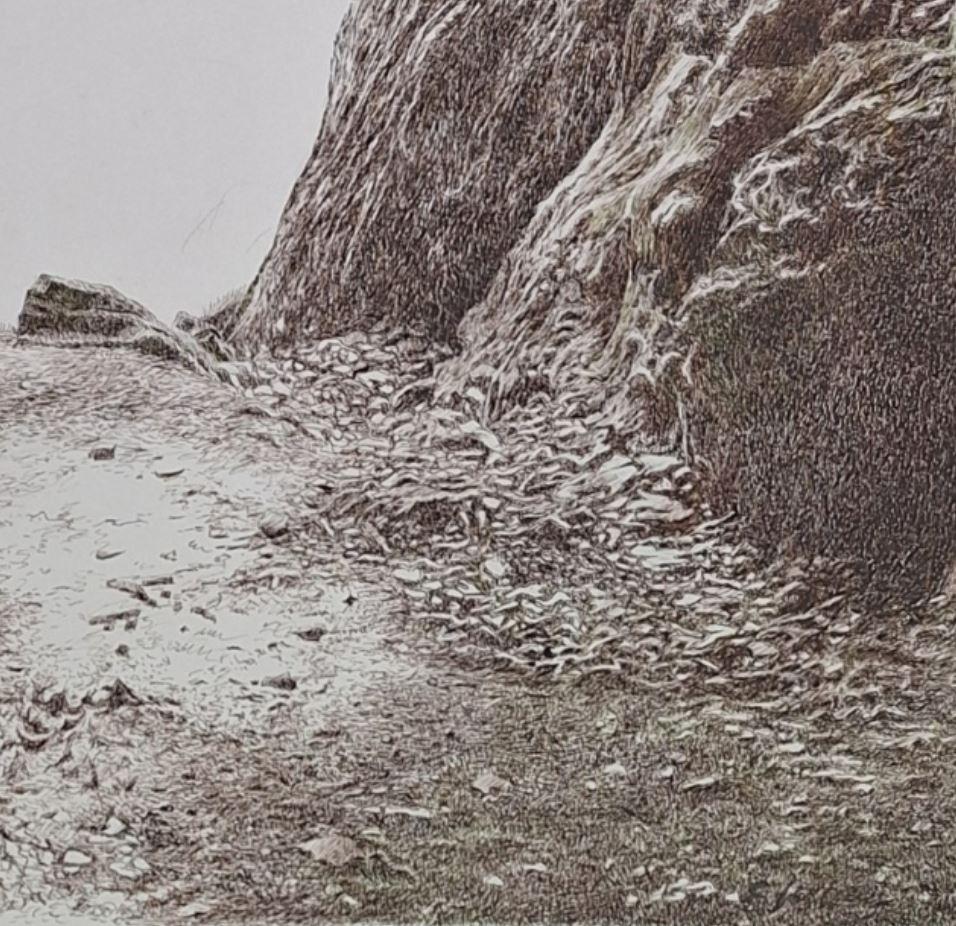 Zeitgenössische Tuschezeichnung der polnischen Künstlerin Elżbieta Siegoczyńska.

ELŻBIETA SIEGOCZYŃSKA ist eine polnische Malerin, die von 1964 bis 1970 an der Akademie der Schönen Künste in Warschau unter der Leitung der Professoren Aleksander