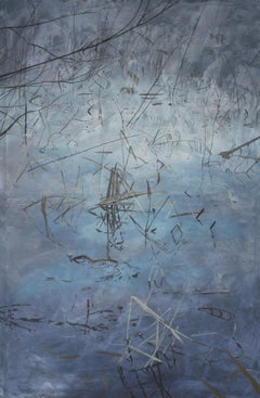 Submerged view VII - XXI Century, Contemporary Acrylic Painting, Landscape