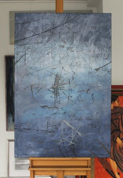Submerged view VII - XXI Century, Contemporary Acrylic Painting, Landscape