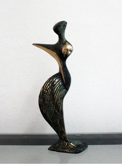 Inspiration - XXI Century, Contemporary Bronze Sculptue, Figurative, Abstraction