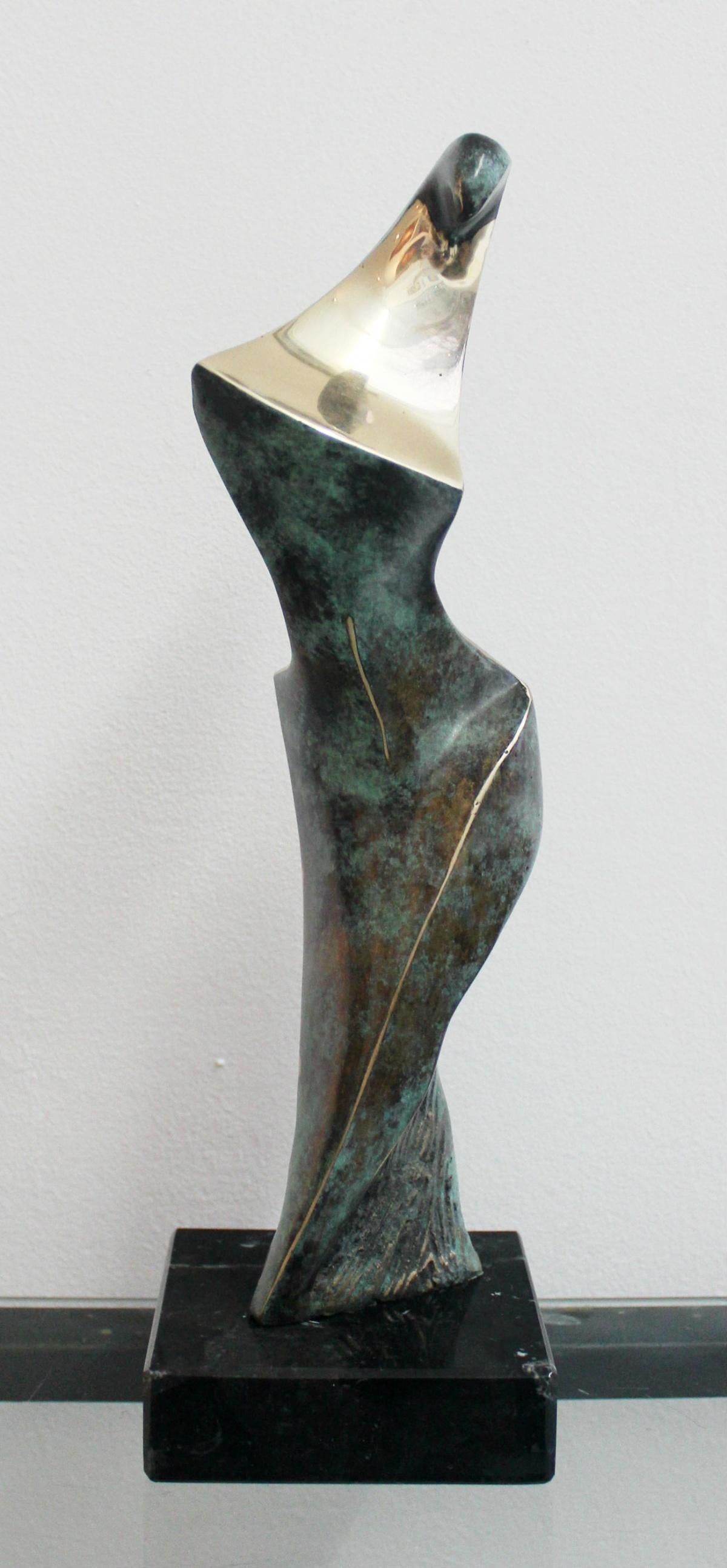 Stanisław Wysocki Nude Sculpture - Dame - XXI Century, Contemporary Bronze Sculpture, Figurative, Nude, Abstraction