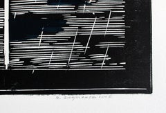 Forme non accidentali - XX secolo, Woodcut colorato , Stampa astratta