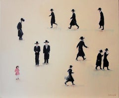 Mea Shearim II- XXI century, Oil on canvas, Israel, Painting, Jerusalem