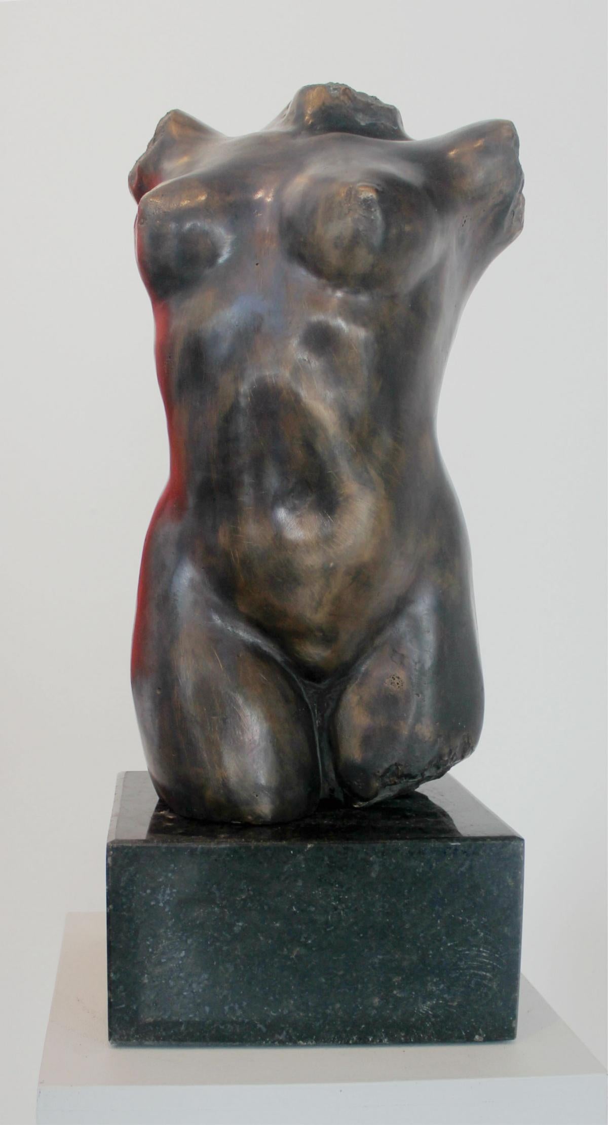 RYSZARD PIOTROWSKI (born in 1952) Sculptor. He graduated from the Academy of Fine Arts in Warsaw. His works include intimate, small forms in marble, bronze and silver. He specializes in repoussage. In the 1970s and 80s he was dealing with portrait