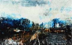 Landscape - XXI century, Contemporary Oil & Acrylic Painting, Abstraction