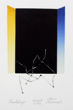 Costellazione - XXI secolo, Stampa linoleografica e xilografica contemporanea, Astratto