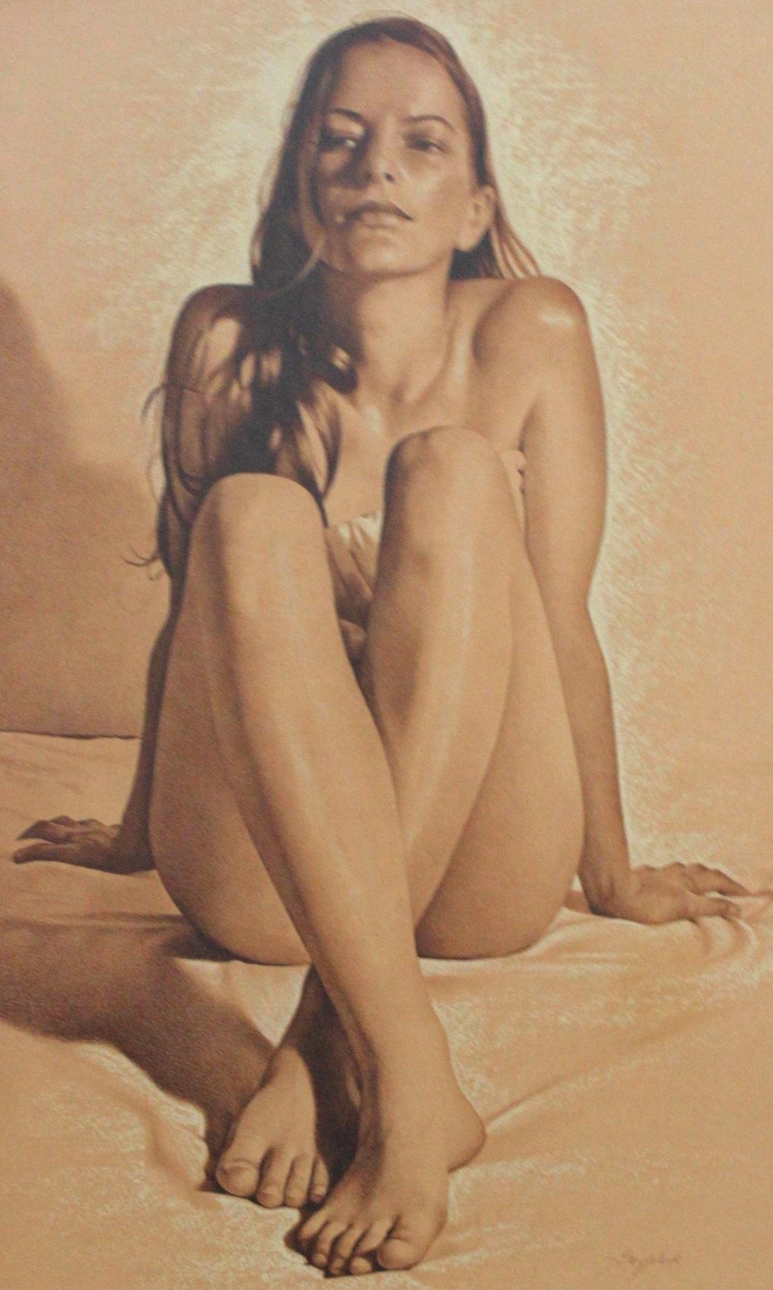 realistic nude drawing