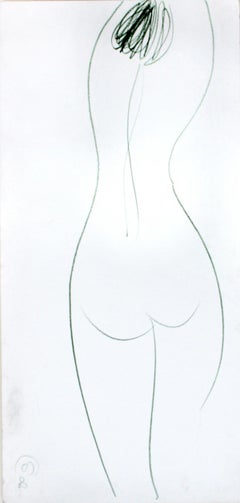 Nude - XXI Century, Contemporary Figurative Pencil Drawing on Paper