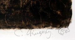 Nudo con occhio - XXI secolo, Stampa monotipo figurativa contemporanea, Surreale