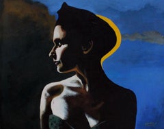 Kasia's portrait - XXI Century, Contemporary Figurative Oil Painting