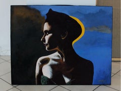 Kasia's portrait - XXI Century, Contemporary Figurative Oil Painting