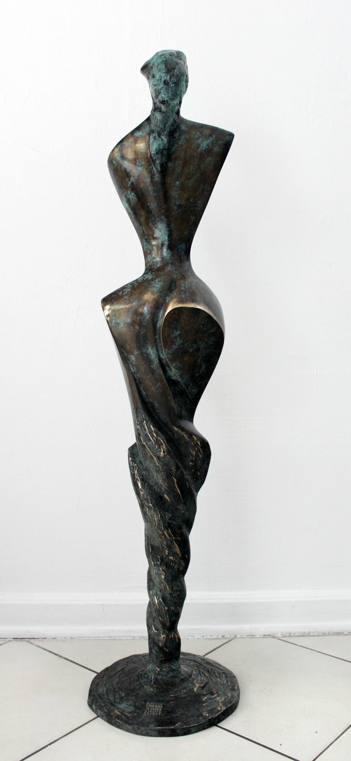 Inspiration II - Contemporary Bronze Sculpture, Abstract, Figurative, Nude 2