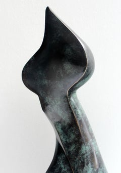 Nude - XXI Century, Contemporary Bronze Sculpture, Abstract, Figurative