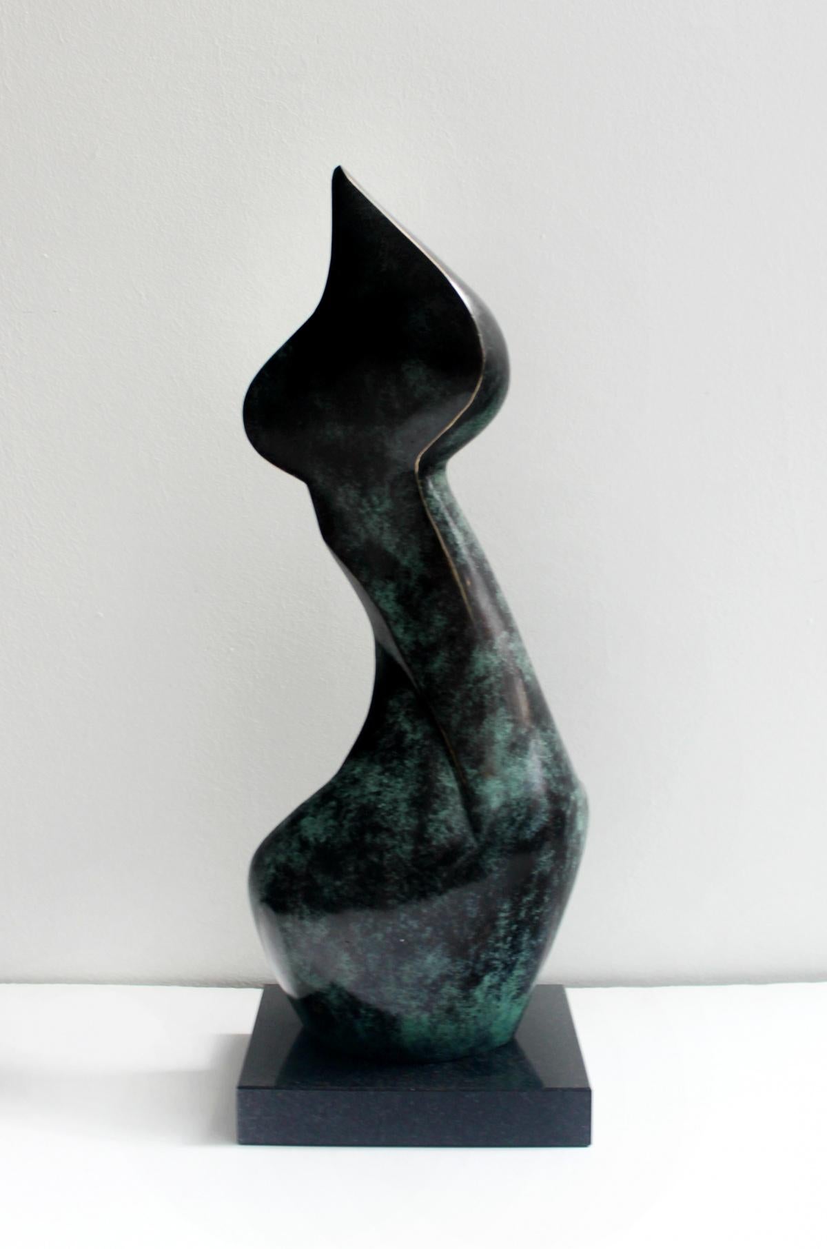 Nude - XXI Century, Contemporary Bronze Sculpture, Abstract, Figurative 1
